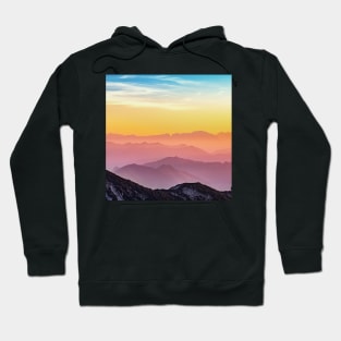 Silhouette Of Mountains Hoodie